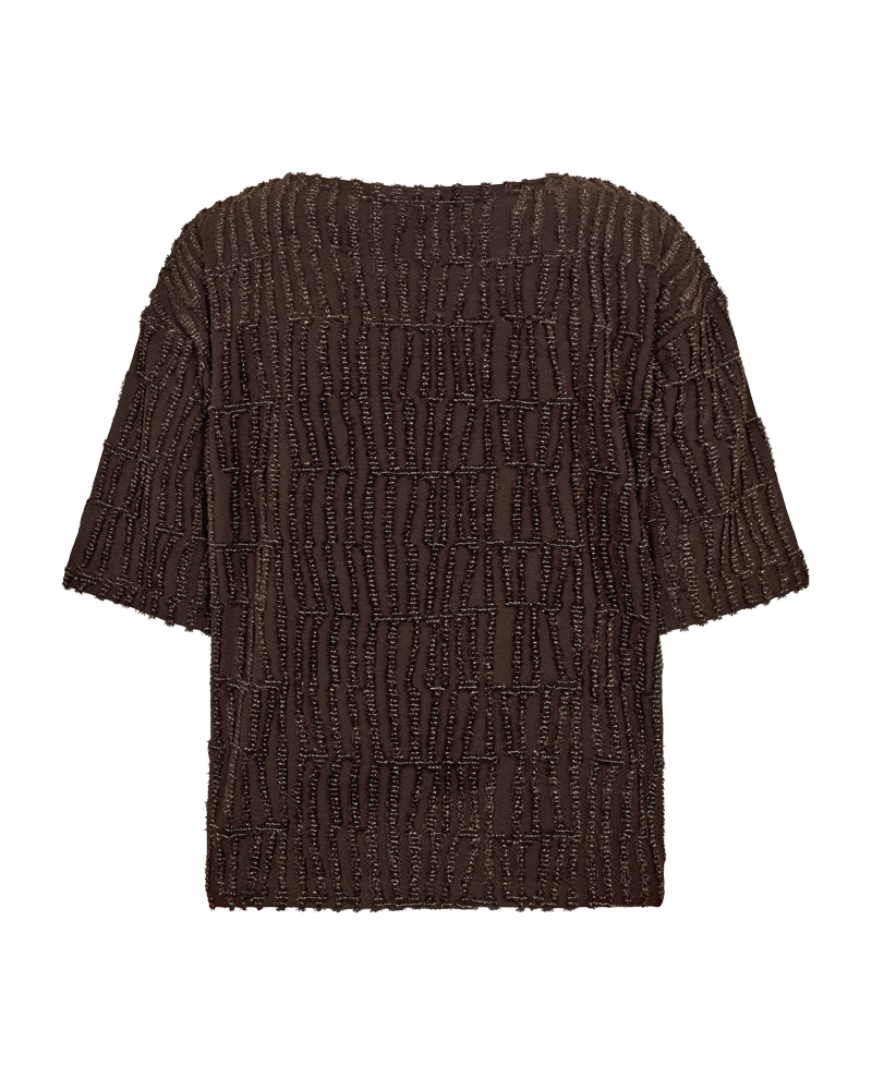 Freequent Blouse Marisol Bruin - OAK Fashion Noordwolde