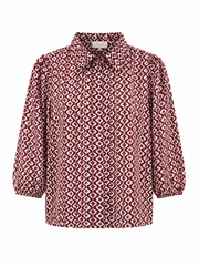 Freequent Blouse Adney Pale Mauve - OAK Fashion Noordwolde