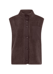 Soya Concept Gilet Onyx CHOCOLATE PLUM - OAK Fashion Noordwolde