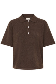 Fransa FRSUZETTE PU 1 HOT FUDGE MELANGE - OAK Fashion Noordwolde