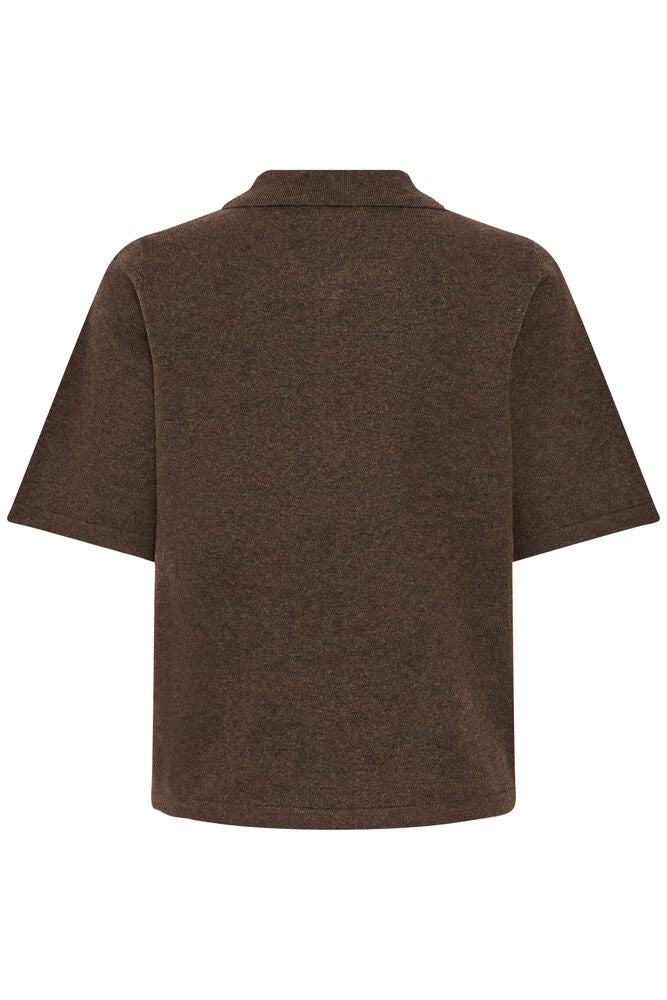 Fransa FRSUZETTE PU 1 HOT FUDGE MELANGE - OAK Fashion Noordwolde