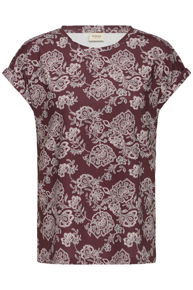 Fransa Top Seen Ruby - OAK Fashion Noordwolde