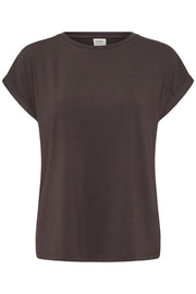 Fransa FRSEEN TEE 1 Bruin - OAK Fashion Noordwolde