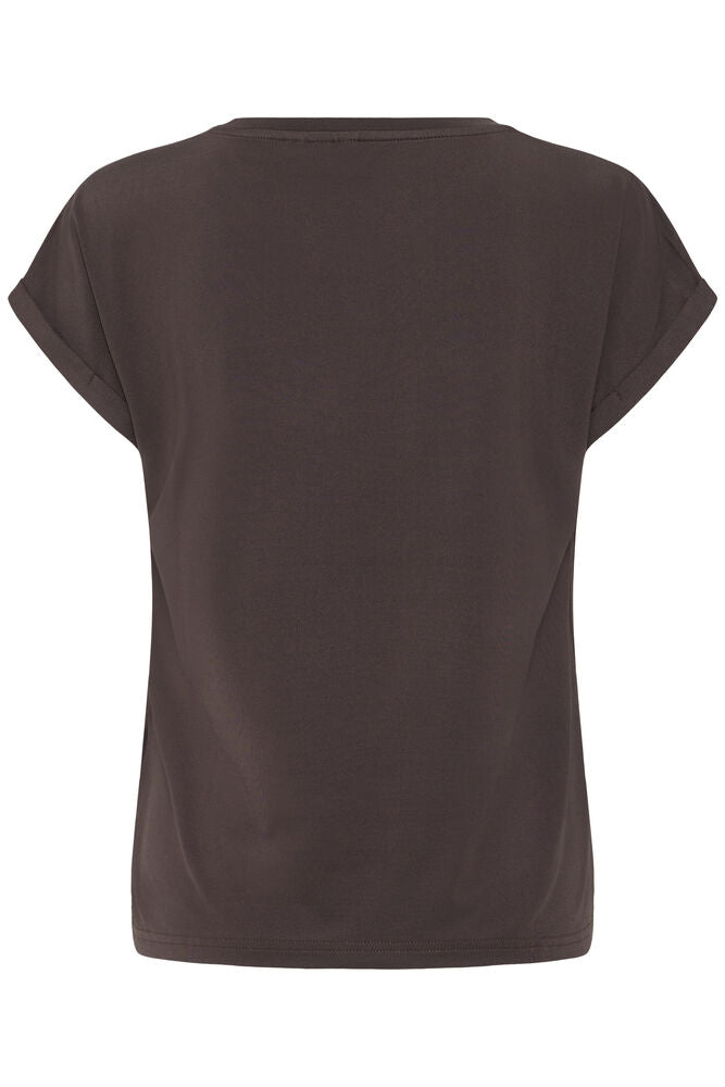 Fransa Top Seen Bruin - OAK Fashion Noordwolde