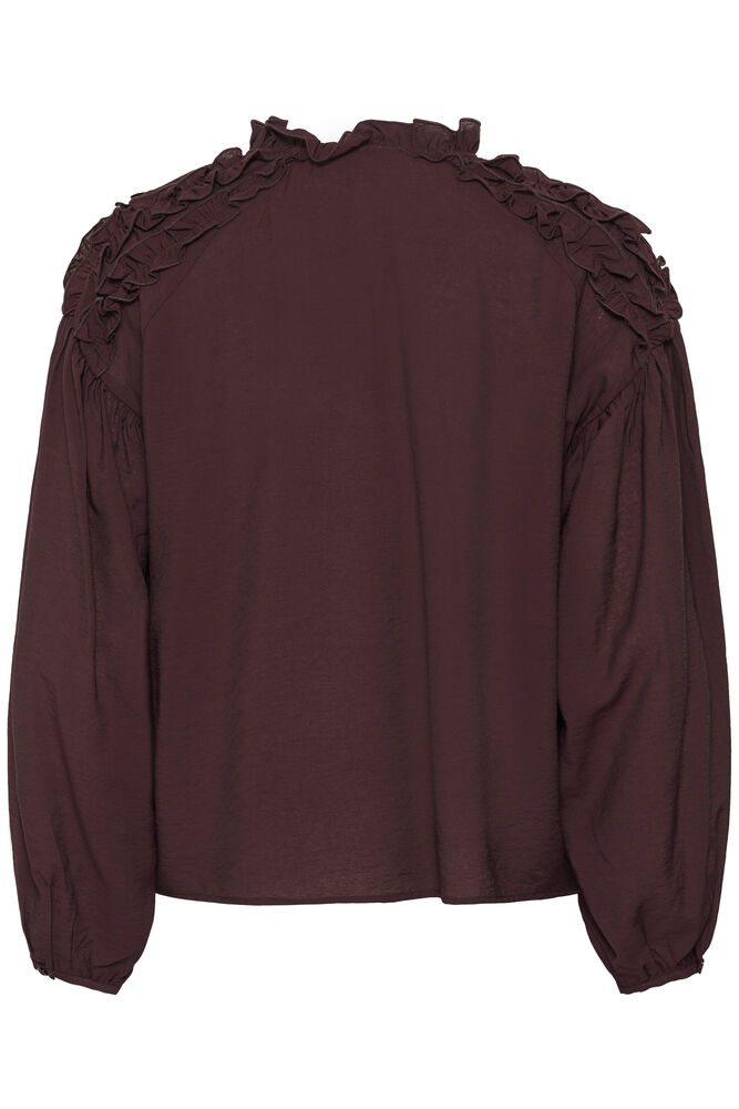 Kaffe KAnicole Blouse Fudge - OAK Fashion Noordwolde