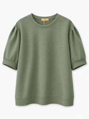 Oak Oak sweatshirt Fenna Groen - OAK Fashion Noordwolde