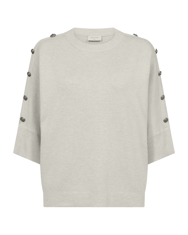 Freequent Pullover FQani Bruin - OAK Fashion Noordwolde