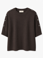 Freequent Pullover FQani Brown - OAK Fashion Noordwolde