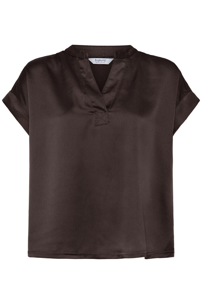 B. Young BYSELITA V PLACKET NECK Java - OAK Fashion Noordwolde
