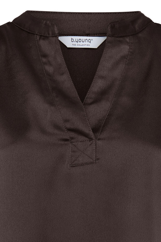 B. Young BYSELITA V PLACKET NECK Java - OAK Fashion Noordwolde