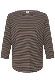 Fransa FRJorelia Tee Bruin - OAK Fashion Noordwolde