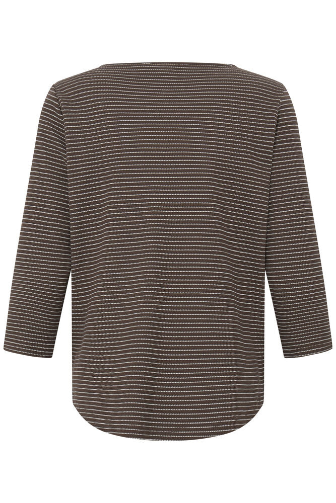 Fransa FRJORELIA TEE 1 Bruin - OAK Fashion Noordwolde