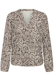 Fransa FRAmy Bruin - OAK Fashion Noordwolde
