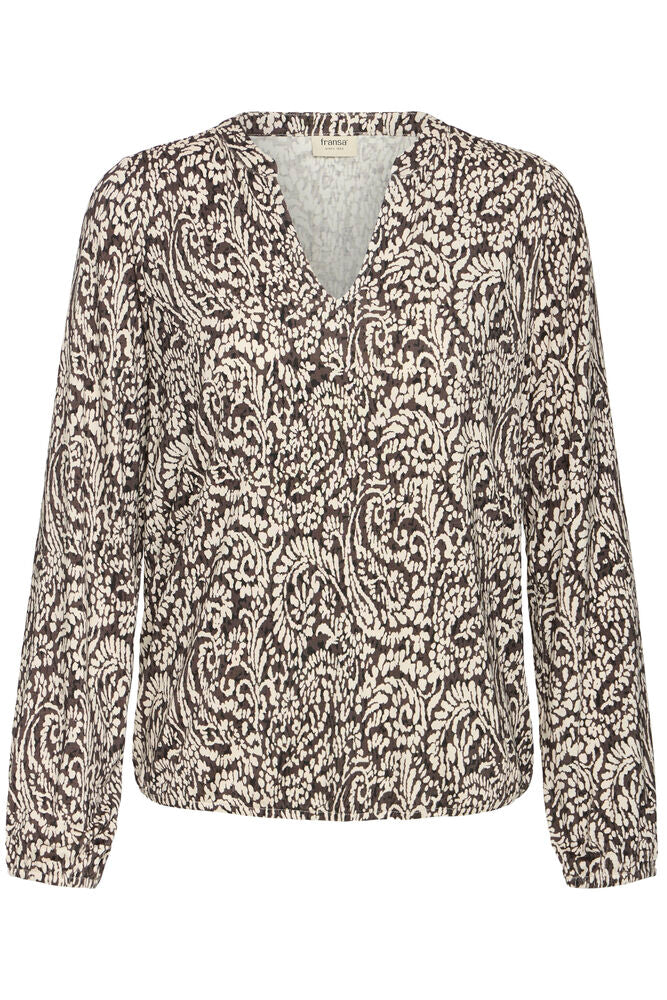 Fransa FRAmy Bruin - OAK Fashion Noordwolde