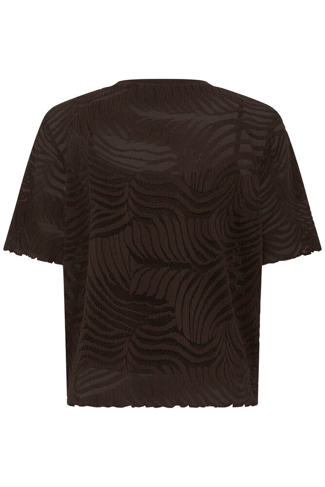 Fransa FRJUNELIE TEE 1 Hot Fudge - OAK Fashion Noordwolde