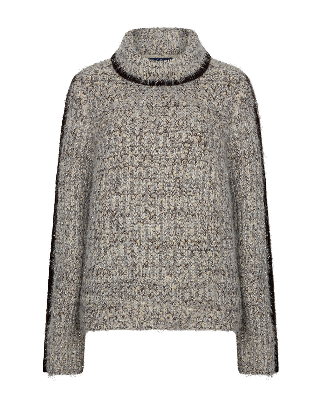Red Button Red Button Cocoon sweater Brown - OAK Fashion Noordwolde