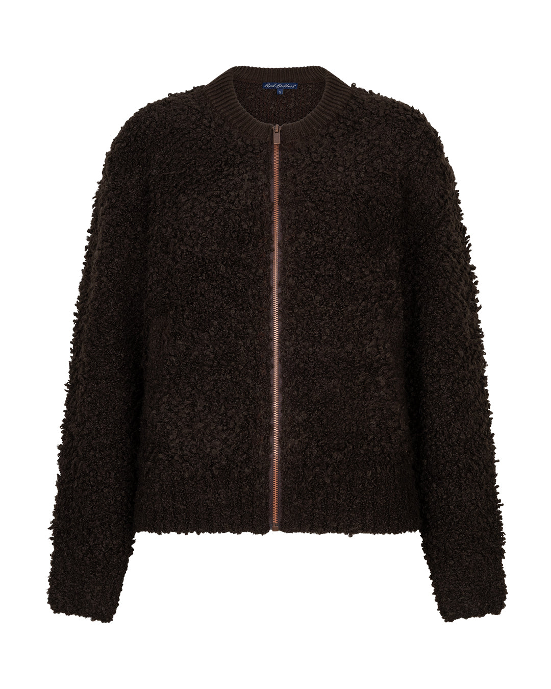Red Button Red Button Bomber knit boucle Espresso - OAK Fashion Noordwolde