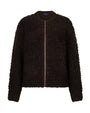 Red Button Red Button Bomber knit boucle