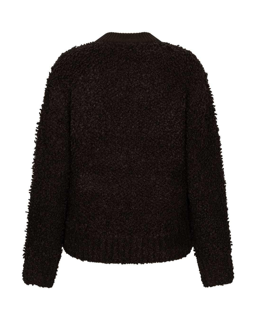 Red Button Red Button Bomber knit boucle Espresso - OAK Fashion Noordwolde