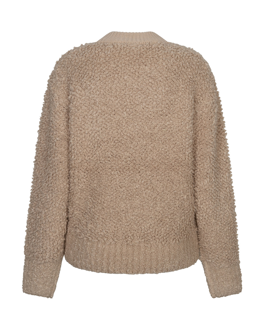 Red Button Red Button Bomber knit boucle Latte - OAK Fashion Noordwolde