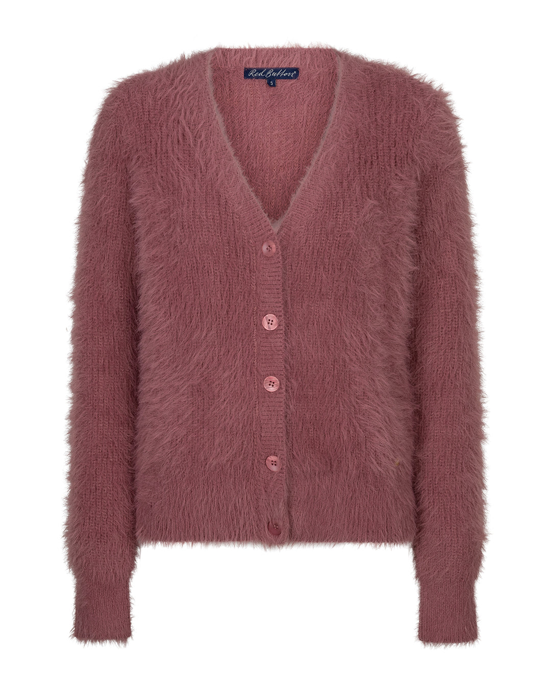 Red Button Red Button Cardigan fuzzy mauve - OAK Fashion Noordwolde