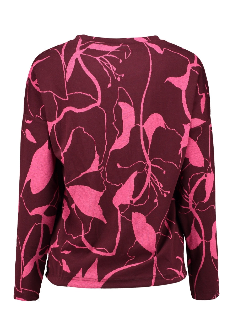 Zabiaone Trui Yvonn Rood - OAK Fashion Noordwolde
