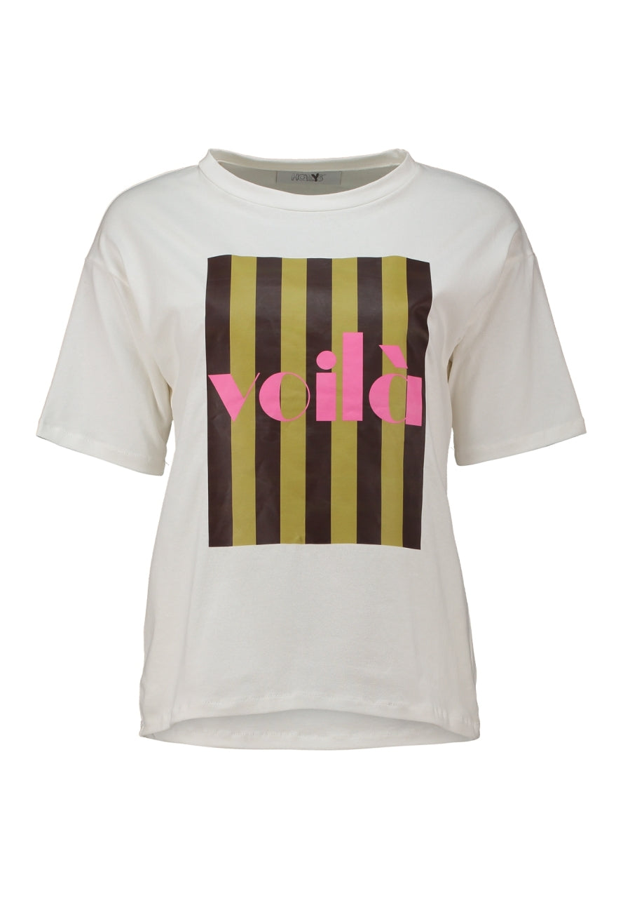 Haily's Top Sundy Wit - OAK Fashion Noordwolde