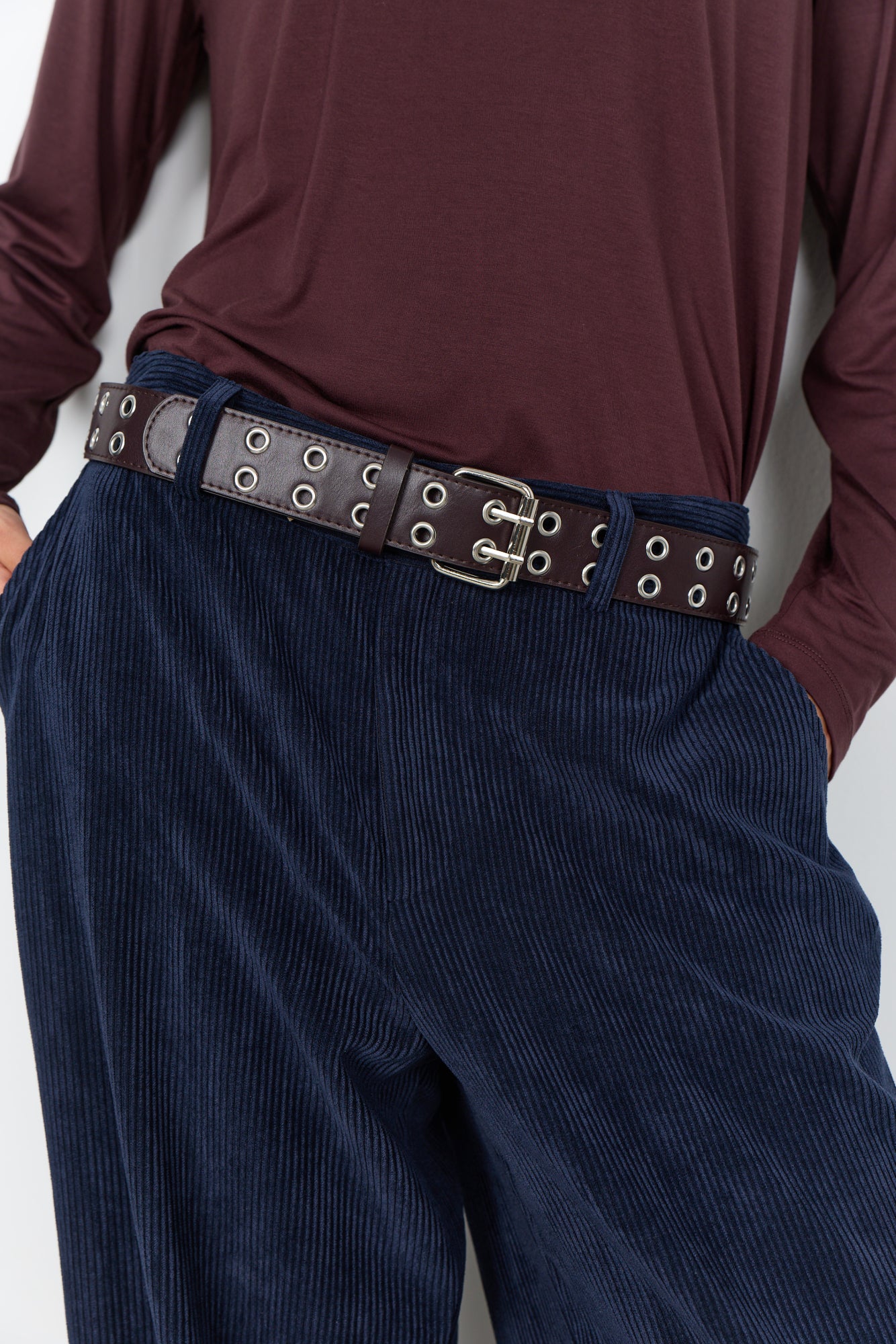 Soya Concept Riem Hafrun Bruin - OAK Fashion Noordwolde