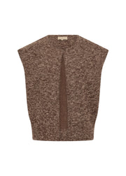 Soya Concept Gilet Hira Bruin - OAK Fashion Noordwolde