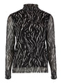 Haily's Mesh Top Zebra