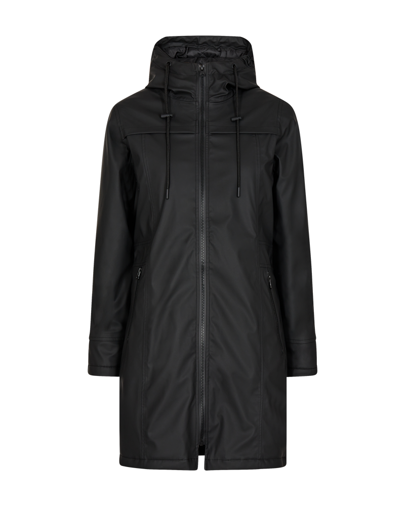 Freequent Jack Rain Zwart - OAK Fashion Noordwolde