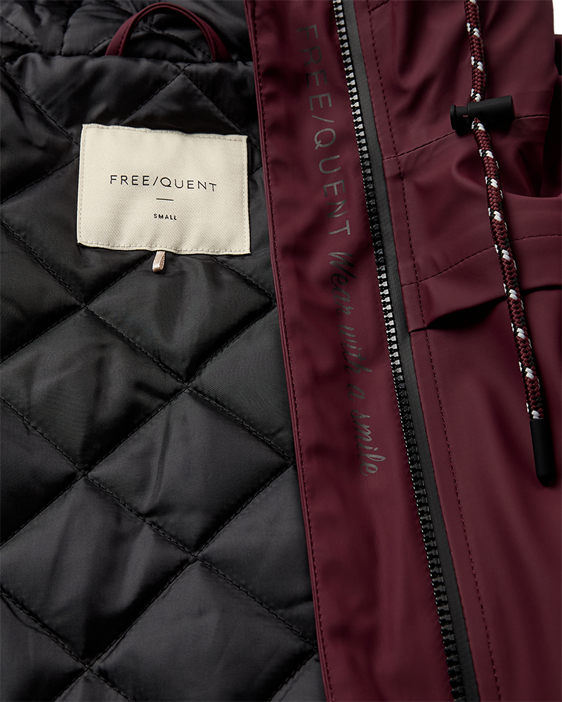 Freequent Jack Rain Rood - OAK Fashion Noordwolde