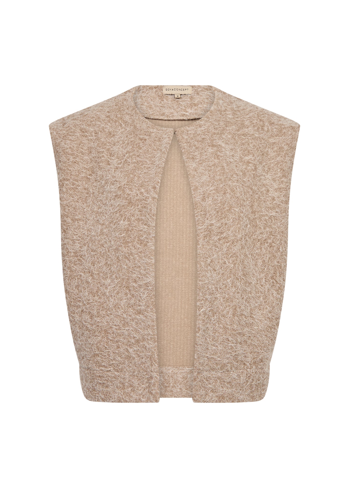 Soya Concept Gilet Hira sand - OAK Fashion Noordwolde
