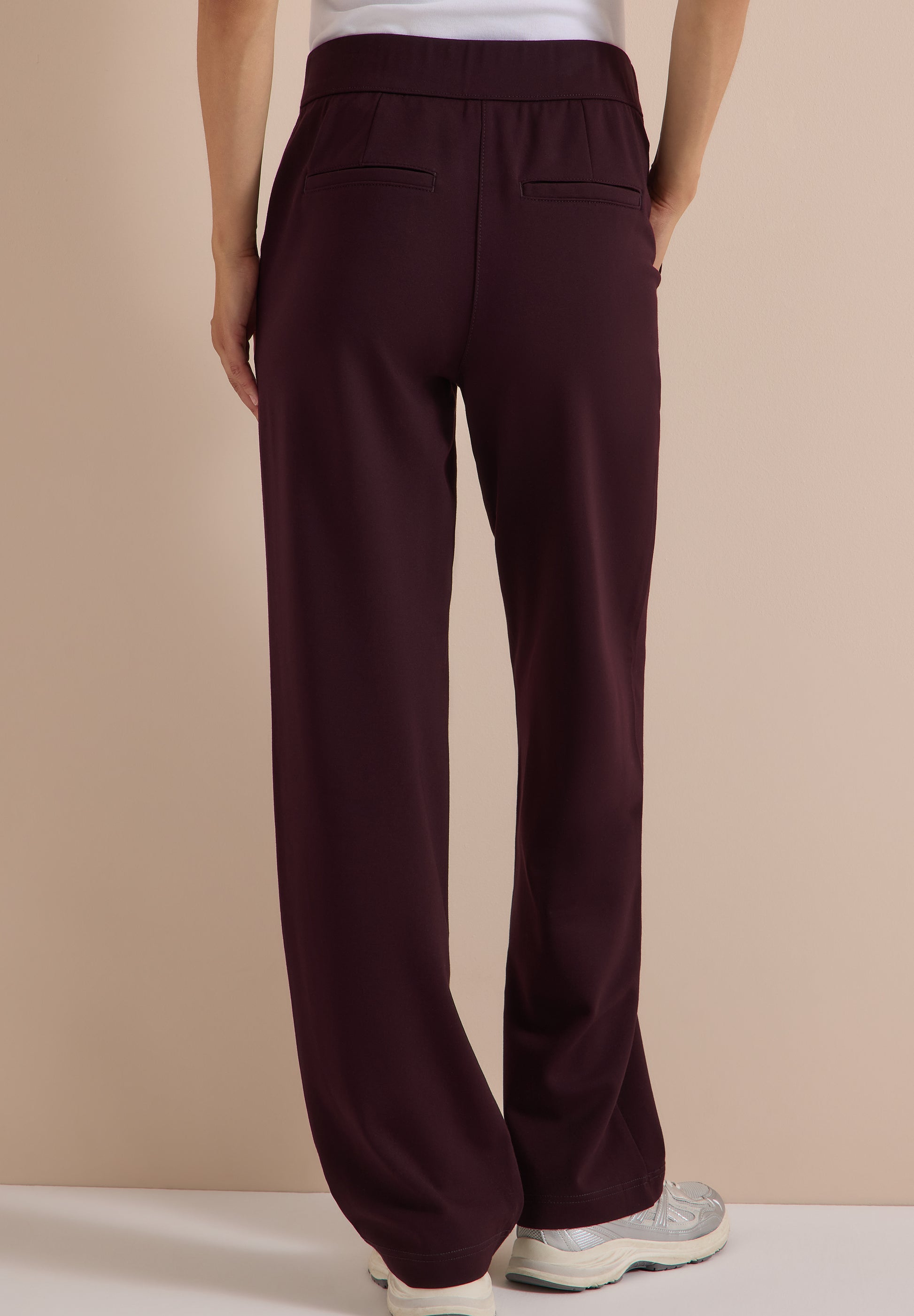 Cecil Pantalon Neele Rood - OAK Fashion Noordwolde
