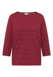 Cecil Top Striped Rood - OAK Fashion Noordwolde