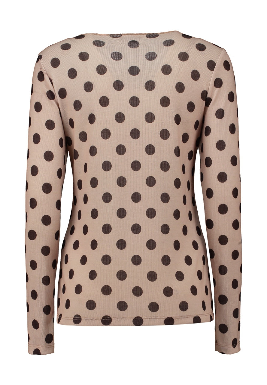 Zabiaone Top Isina Bruin - OAK Fashion Noordwolde