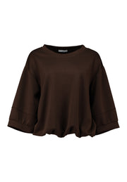 Haily's Top Kata Bruin - OAK Fashion Noordwolde