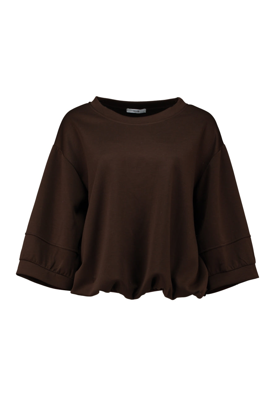 Haily's Top Kata Bruin - OAK Fashion Noordwolde