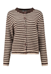 Zabiaone Vest Violet Bruin - OAK Fashion Noordwolde