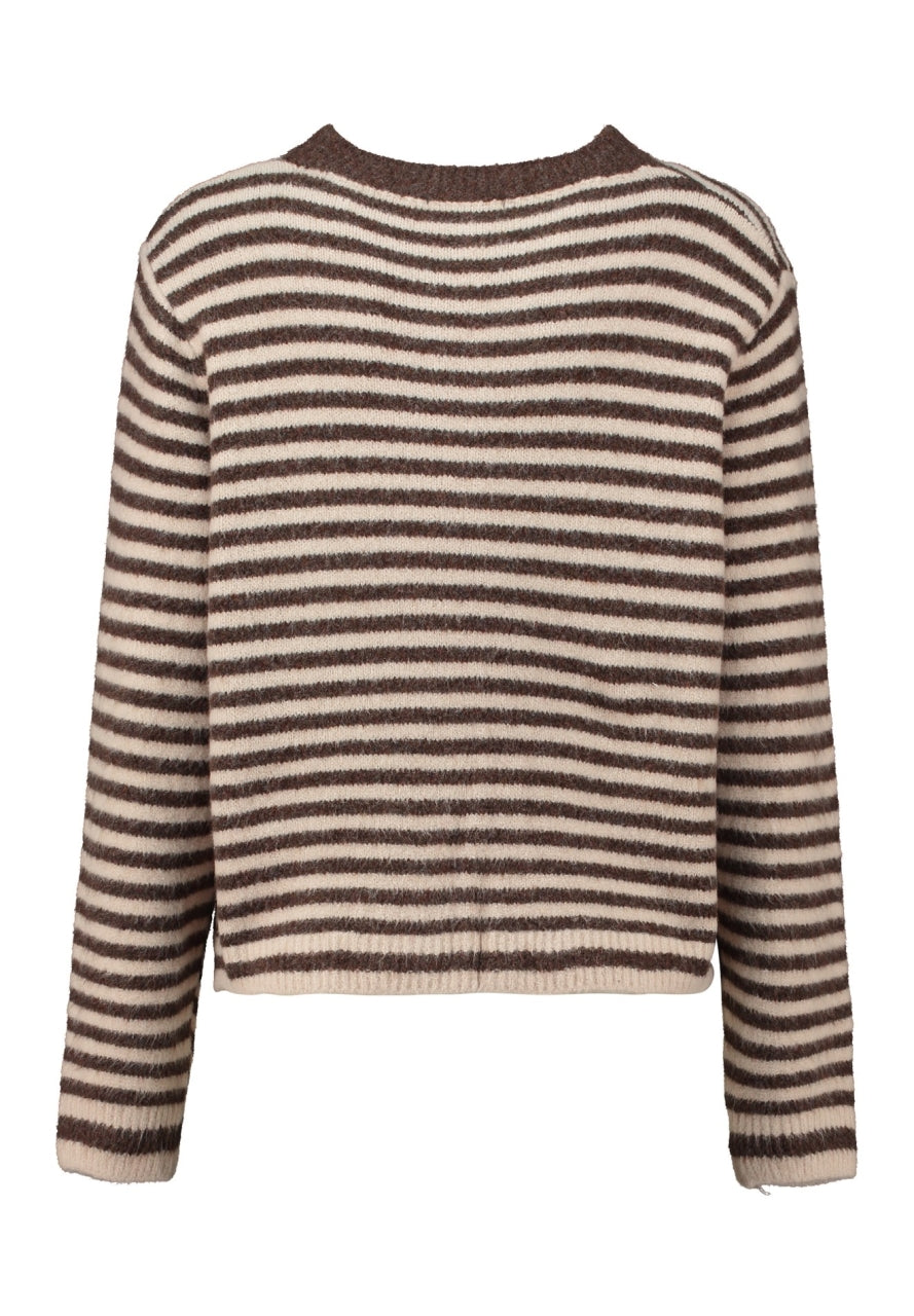 Zabiaone Vest Violet Bruin - OAK Fashion Noordwolde