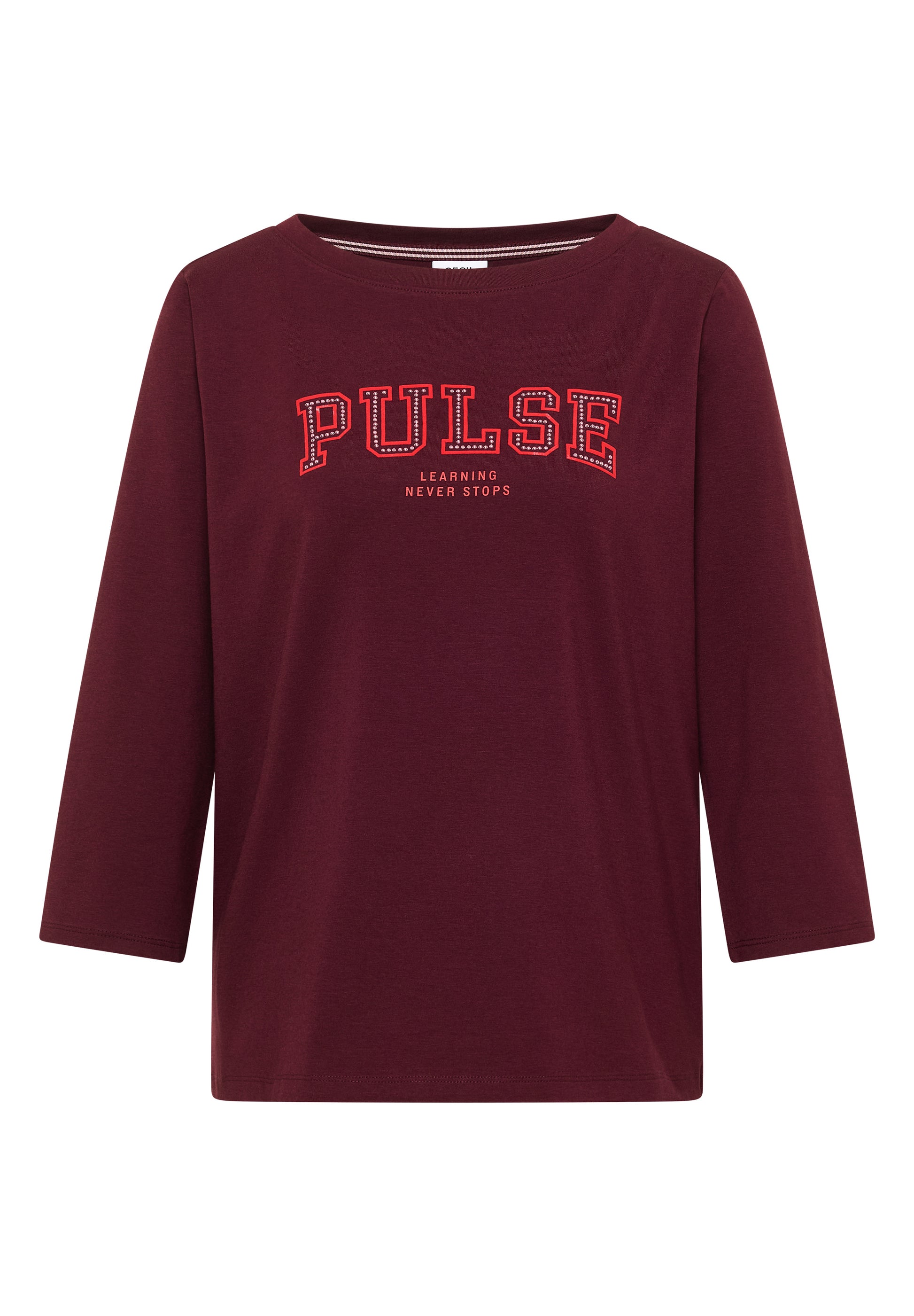 Cecil Top Pulse Rood - OAK Fashion Noordwolde