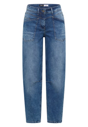 Cecil Jeans Barrel Scarlett Denim - OAK Fashion Noordwolde