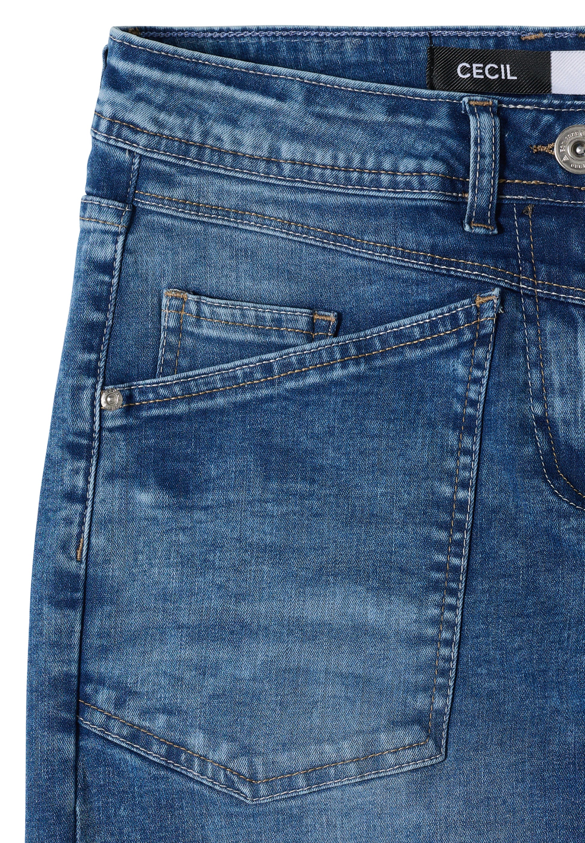 Cecil Jeans Barrel Scarlett Denim - OAK Fashion Noordwolde