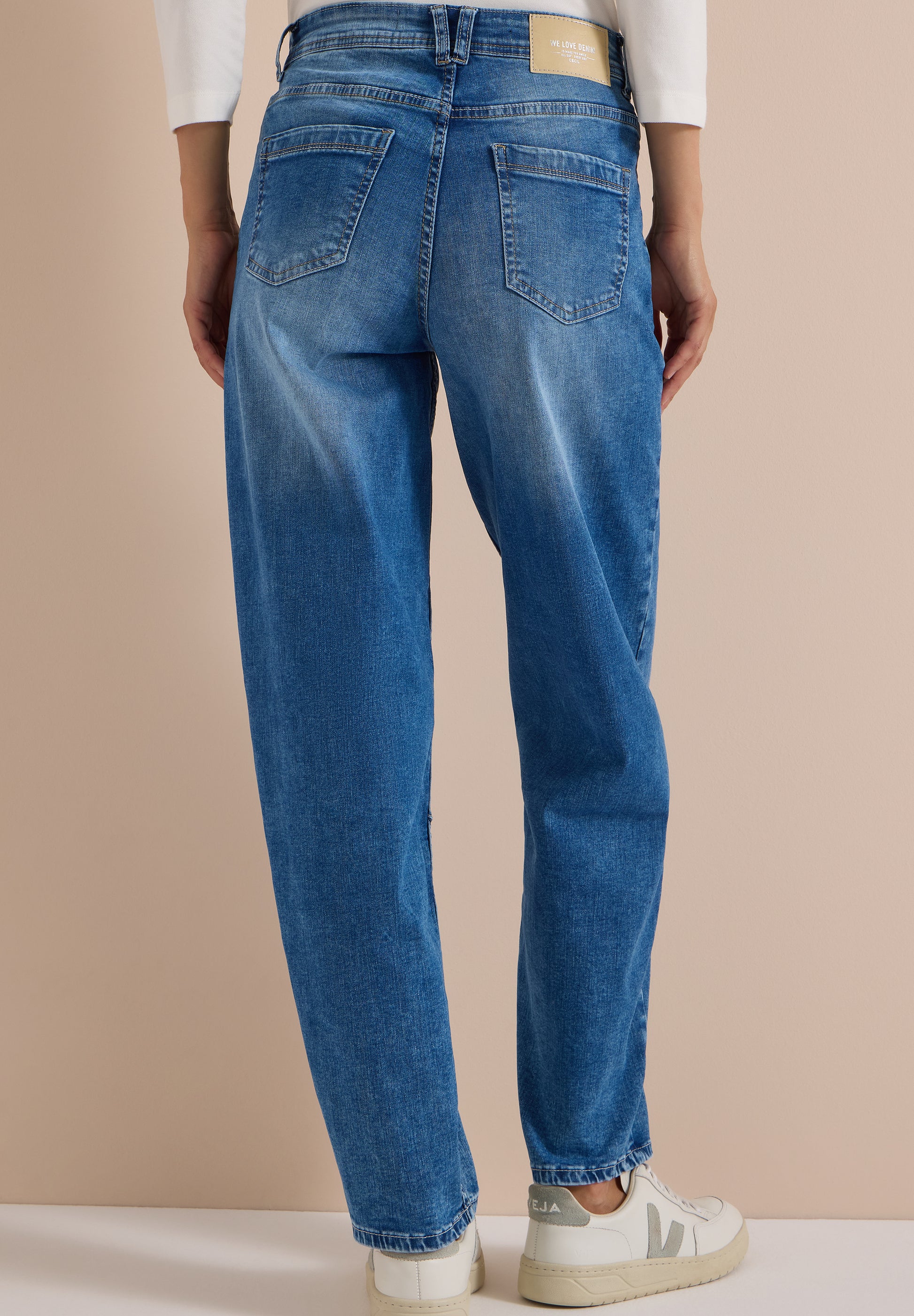 Cecil Jeans Barrel Scarlett Denim - OAK Fashion Noordwolde