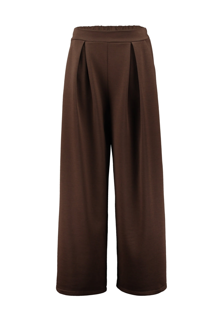 Haily's Pantalon Swetlana Bruin - OAK Fashion Noordwolde