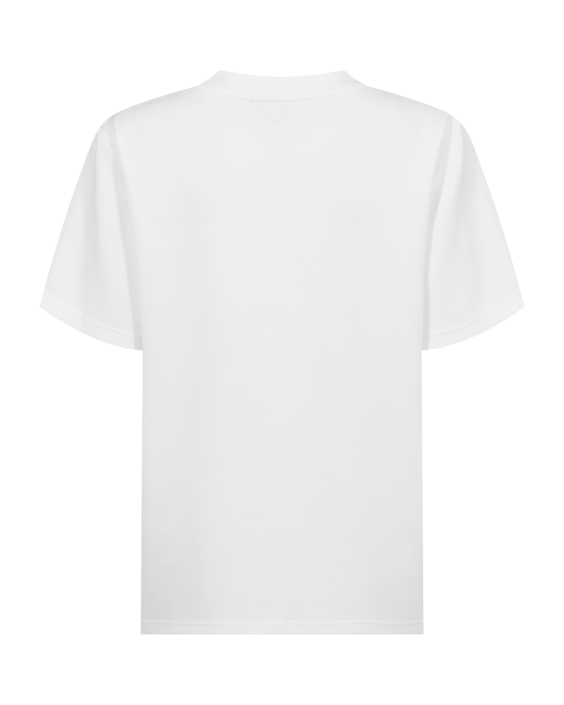 Freequent T-shirt Malak Wit - OAK Fashion Noordwolde