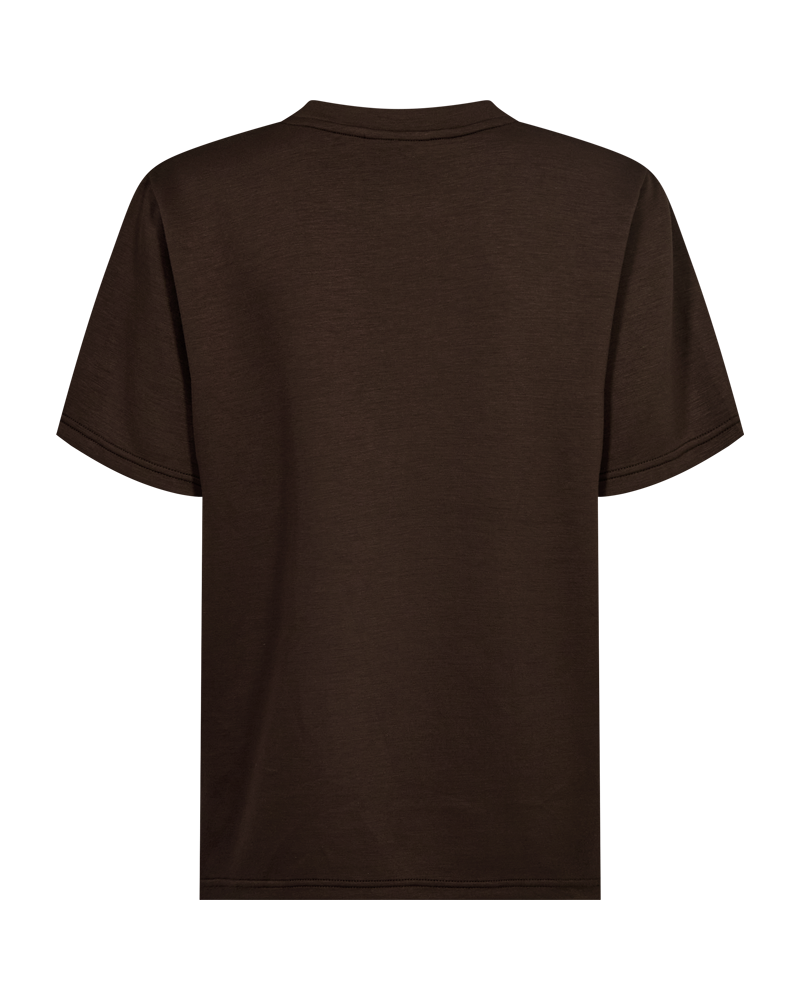 Freequent T-shirt Malak Bruin - OAK Fashion Noordwolde