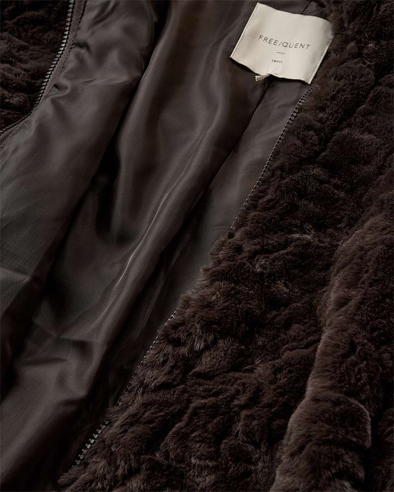 Freequent Jack Foby Brown - OAK Fashion Noordwolde