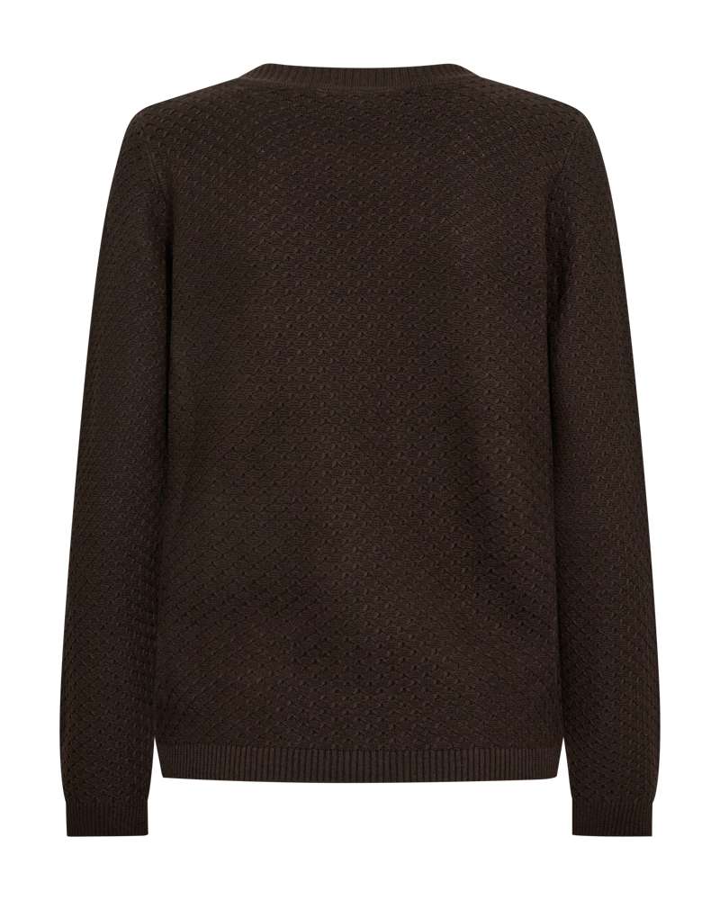 Freequent Pullover Dodo Bruin - OAK Fashion Noordwolde