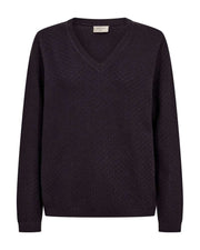 Freequent Pullover Dodo Paars - OAK Fashion Noordwolde